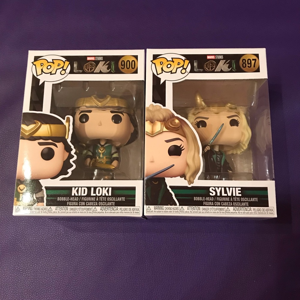 Funko Pop Lot Marvel Loki